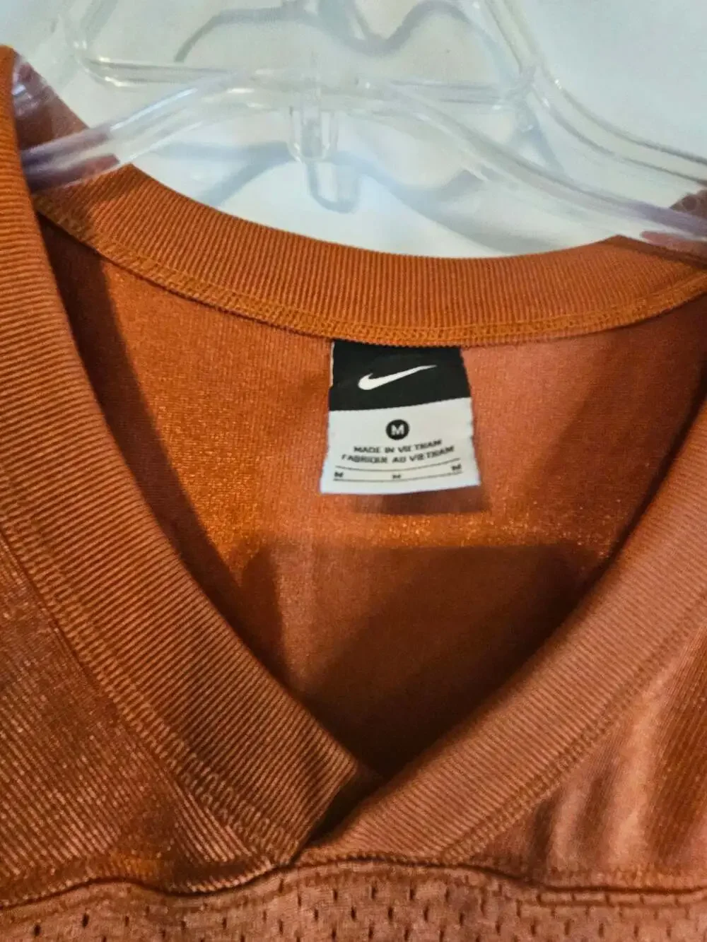 Nike Texas Longhorns #7 College Football Jersey Burnt Orange Men's Sz Med